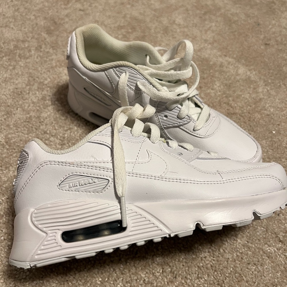 White Nike Airmax 90.